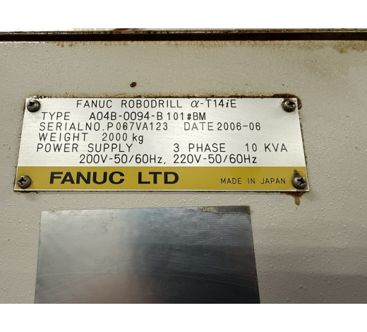 Máy Phay Fanuc Robodrill & T14i E Fanuc 31i Model A5