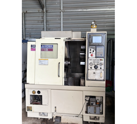 MÁY TIỆN KIM LOẠI OKUMA&HOWA HJ-18 FANUC 21i T