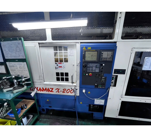 MÁY TIỆN KIM LOẠI TAKAMAZ - X200 FANUC 21i TB DATE 2005