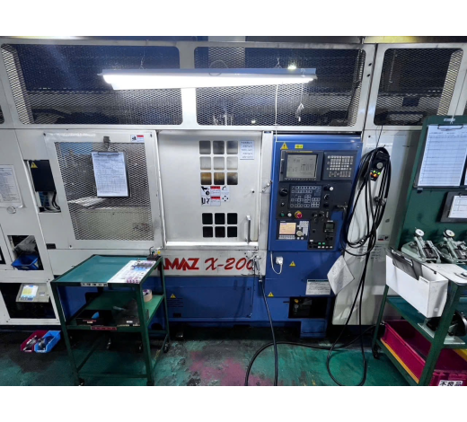 MÁY TIỆN KIM LOẠI TAKAMAZ - X200 FANUC 21i TB DATE 2005