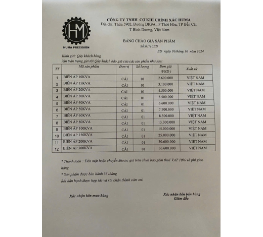 BIẾN ÁP DÙNG CHO MÁY PHAY TIỆN CNC
