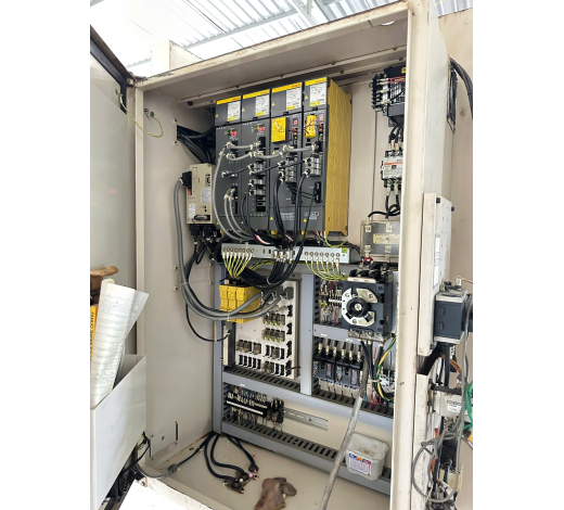 MÁY PHAY CNC MIYANO MECTRON MTV-T350 FANUC 21i M DATE 2001