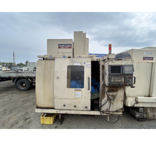 MÁY PHAY KIM LOẠI CNC OKUMA & HOWA MILAC 438V FANUC 18i M NO 00781