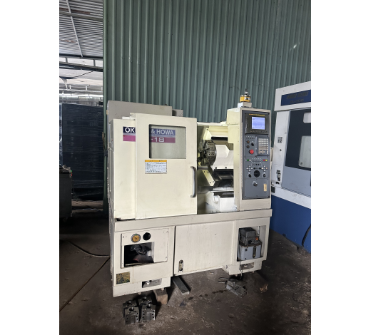 MÁY TIỆN KIM LOẠI OKUMA&HOWA HJ-18 FANUC 21i T
