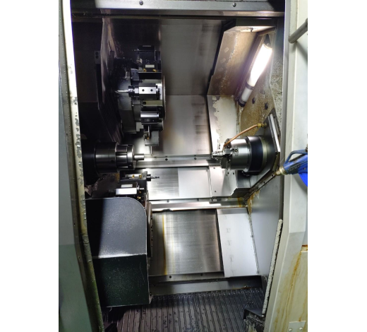 MÁY TIỆN KIM LOẠI CẤP PHÔI TỰ ĐỘNG MORI SEIKI ZT1000Y Fanuc 18i TB 