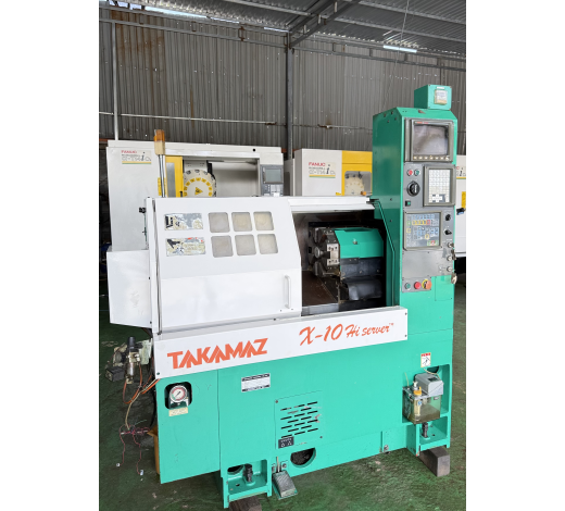 Máy Tiện Kim Loại Takamaz X-10 Fanuc 21 TB
