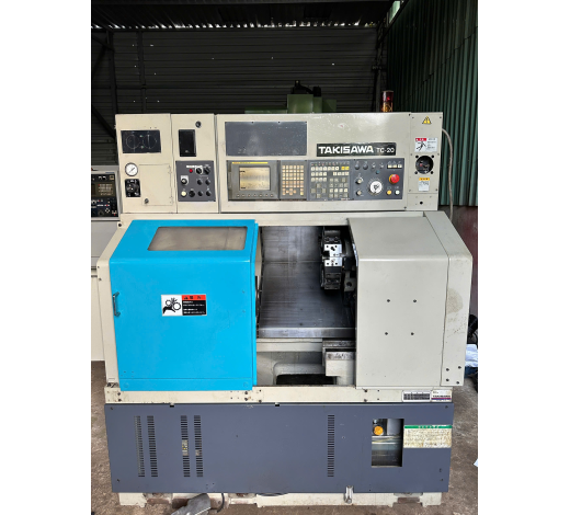 Máy Tiện TAKISAWA TC - 20 FANUC 21I T DATE 2001