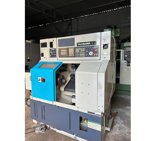 Máy Tiện TAKISAWA TC - 20 FANUC 21I T DATE 2001