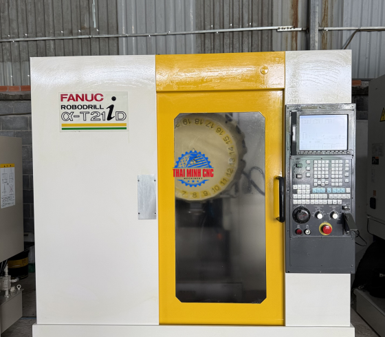 MÁY PHAY CNC FANUC ROBODRILL & T21i D FANUC 16i MB