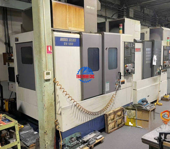 Máy Phay Kim Loại Mori Seiki SV-503/40 Fanuc MSC-501
