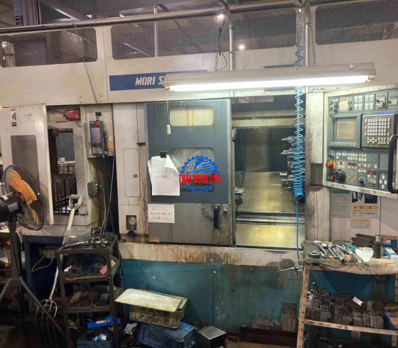 MÁY TIỆN KIM LOẠI MORI SEIKI SL-150MC FANUC 18TB
