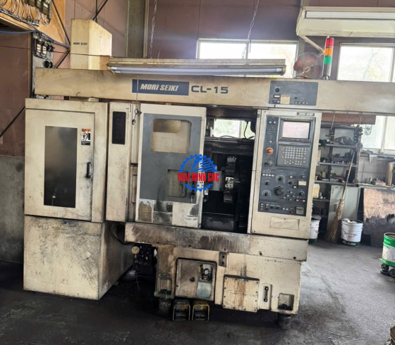MÁY TIỆN CNC MORI SEIKI CL-15 FANUC 18T DATE 1998
