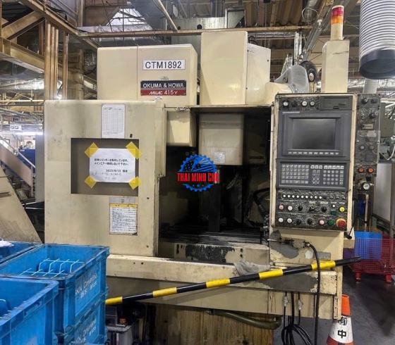 Máy Phay Kim Loại Okuma&Howa Millac 415V OSP-Mi 