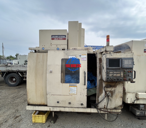 MÁY PHAY KIM LOẠI CNC OKUMA & HOWA MILAC 438V FANUC 18i M NO 00781