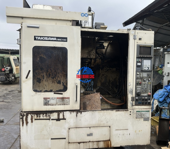Máy Phay Kim loại Takisawa Mac-V40 Fanuc 21M