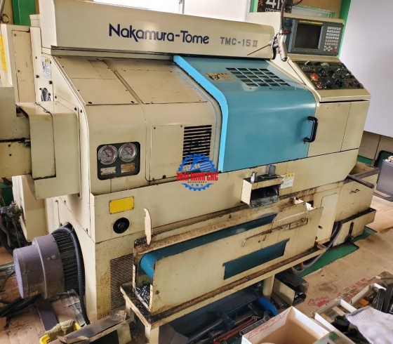 MÁY TIỆN KIM LOẠI NAKAMURA TMC-15II FANUC 18T 