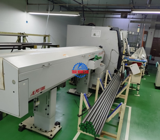 MÁY TIỆN KIM LOẠI CẤP PHÔI TỰ ĐỘNG MORI SEIKI ZT1000Y Fanuc 18i TB 