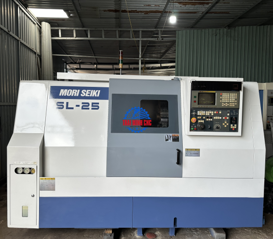 Máy Tiện Kim Loại Mori Seiki SL-25 Fanuc 16T Date 1995