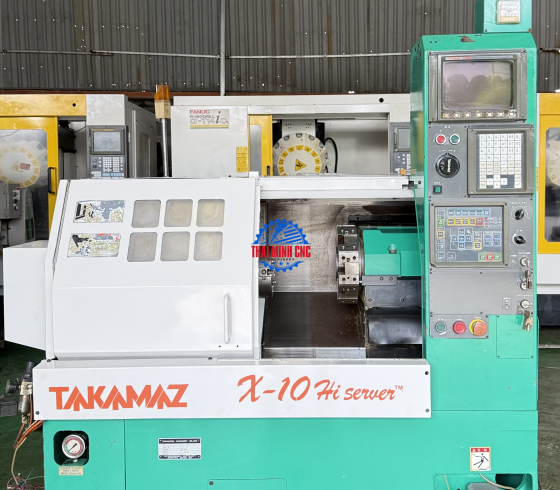 Máy Tiện Kim Loại Takamaz X-10 Fanuc 21 TB