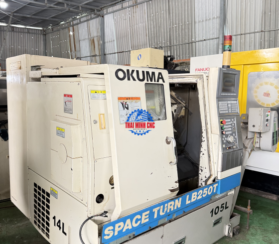 Máy Tiện Kim Loại Okuma Space Turn LB-250T