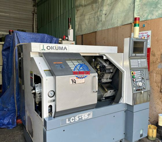 Máy tiện CNC : OKUMA Model  CLS-15 ĐIỆN OKUMA OSP E-10L