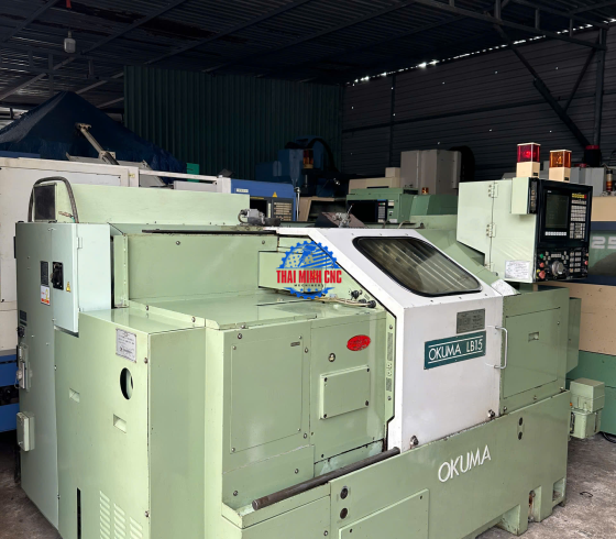 Máy Tiện Okuma  LB-15 ĐIỆN OKUMA OSP 5020L