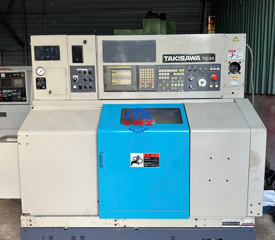 Máy Tiện TAKISAWA TC - 20 FANUC 21I T DATE 2001